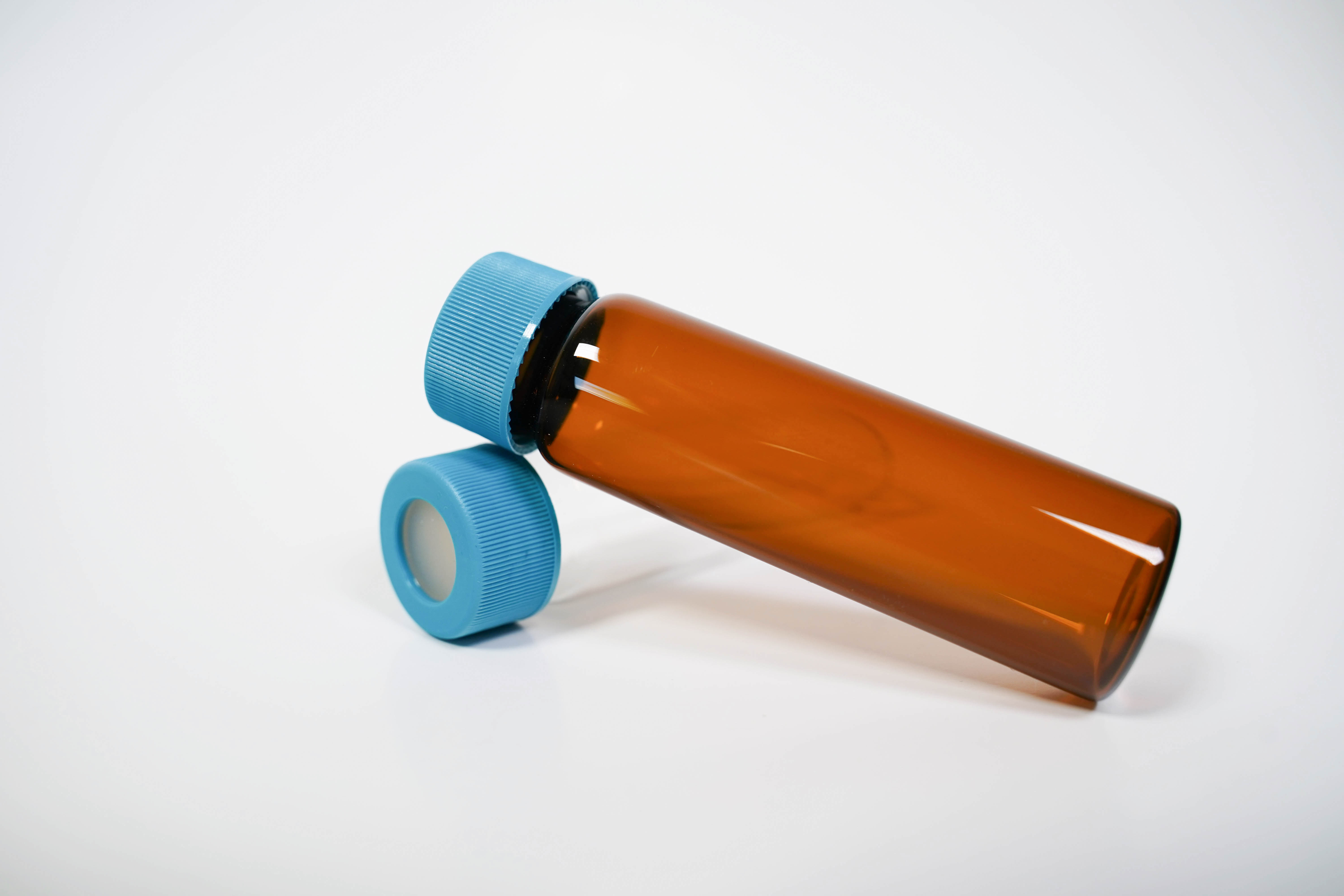 40ml Glass Vial w/ Septum Cap Enviropore