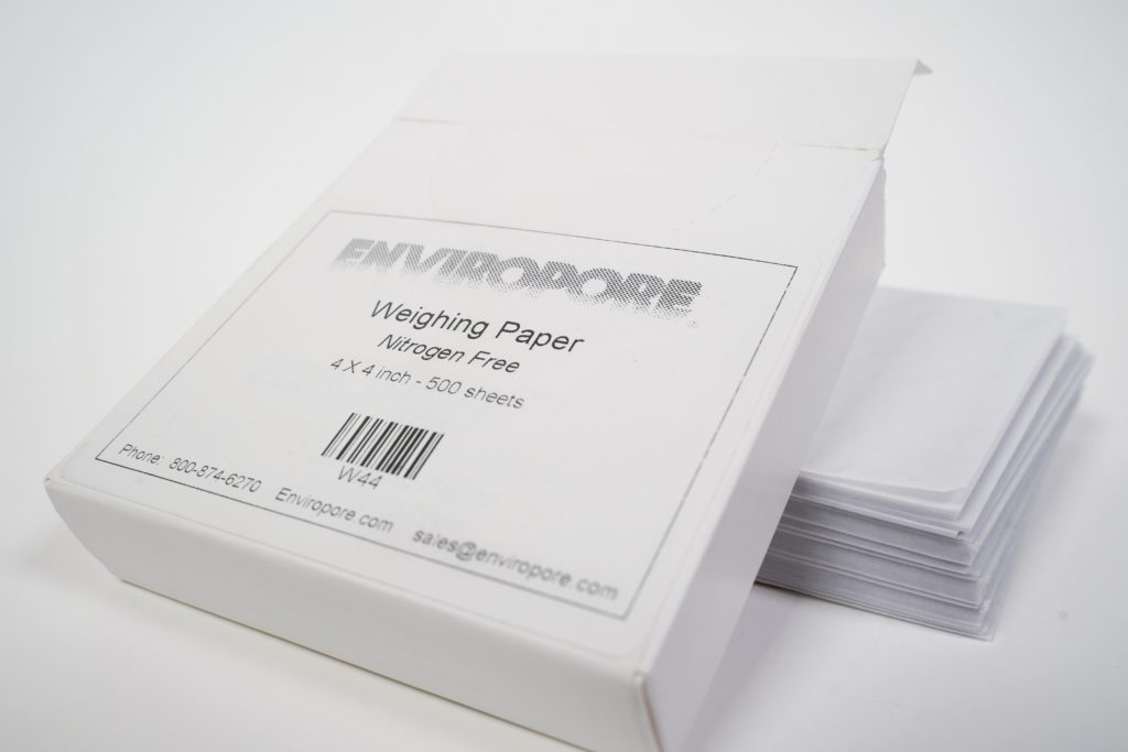 WEIGH PAPER 4" x 4" 500/pk Enviropore